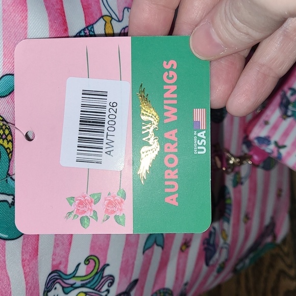 Large canvas mermaid tote bag NWT - Picture 5 of 7